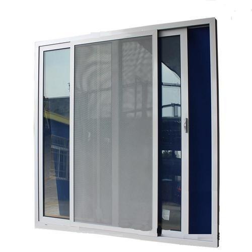 3 Track Slider Window With Mesh manufacturers in Faridabad